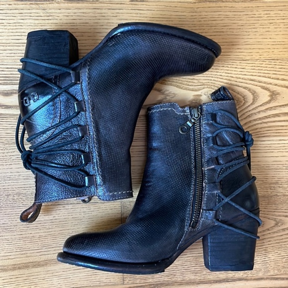 Bed Stu‎ Blair Leather Ankle Boot Size 6